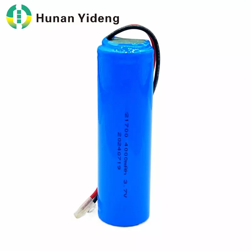 21700 3,7V 4000mAh uppladdningsbart flytande batteri lång cykel