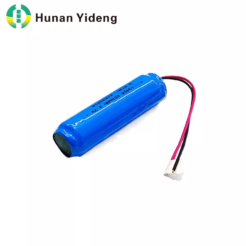 13450 650mAh 3,7v litiumjonbattericeller