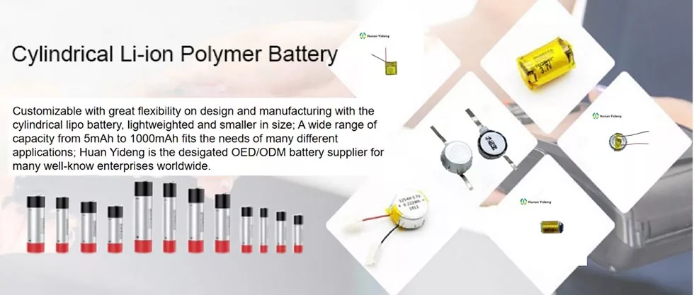 13450 650mAh 3.7v Lithium Ion Battery Cells Pack