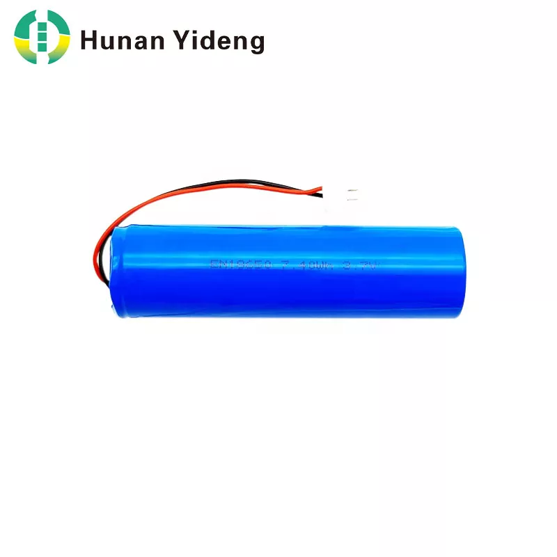 Litium 18650 3,7V 2000mAh uppladdningsbart batteripaket
